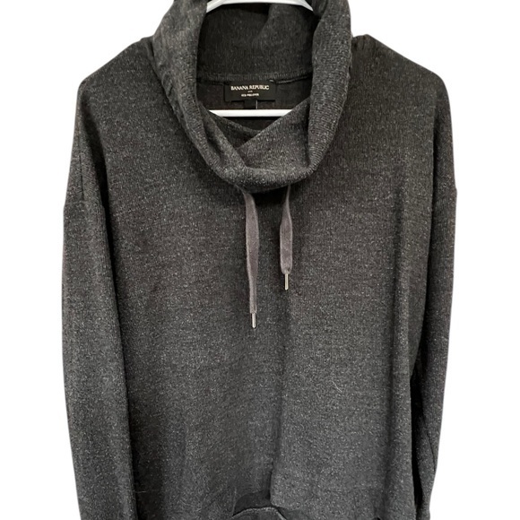 Banana Republic Tops - Banana Republic Charcoal Turtleneck Sweater for Women